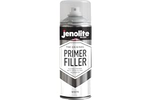 JENOLITE Primer Paint Riempitivo | Bianca | Primer flessibile con elevate proprietà riempitive | Riempie piccole ammaccature e graffi per una finitura liscia | 400ml