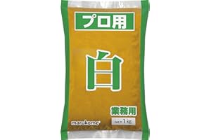‎MARUKOME Marukome Puro Yo Shiro helle Miso-Suppenpaste aus Japan – Ideal zum Herstellen von Misosuppe und Würzen von hellen Saucen und Dressings – 1 x 1 kg