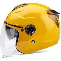 BOSEMAN Casco Moto Adulto Con Doppia Visiera. Il Casco Atv Per Scooter  Cruiser Utilizza Un Guscio 709abs Combinato Con Uno Strato Tampone Eps Per  Fornire Una Migliore Protezione Di Guida(Blu) : Amazon.it: