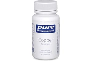 Pure Encapsulations Copper Glycinate - Support for Normal Function of The Immune System, 60 Capsules