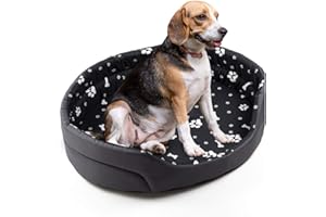 BOUTIQUE ZOO Legowisko dla psa S sofa dla psa poduszka dla małych/średnich/dużych psów, kolor: szary