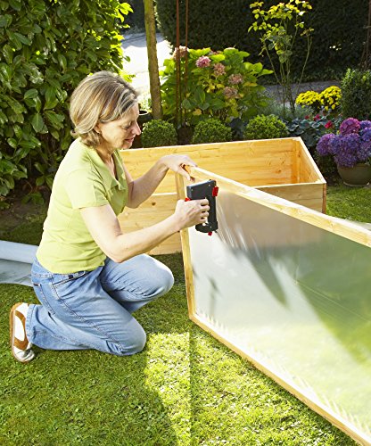 Novus Handtacker J – 16, ABS-Kunststoffgehäuse, Verarbeitung von Fein- bzw. Flachdrahtklammer, Unterlademechanik mit Sicherheitsentriegelung, Express Störungsbeseitigung uvm, 030-0390 - 6