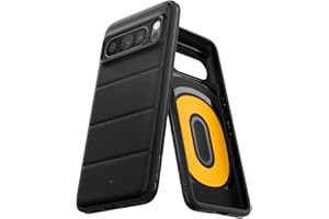 Caseology Athlex etui do Google Pixel 8 Pro, tekstura piaskowca, boczny wzór uchwytu na telefon komórkowy - aktywny czarny