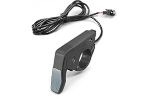 HUDAMZKY Ebike Quick Installation Thumb Throttle Compatible Left/Right hand 36V/48V 60V/72V Electric Scooter Motor Throttle for Electric Bike Accessories