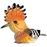 EUGY 105 Upupa. Eco-Friendly 3D Paper Puzzle
