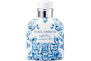 DOLCE & GABBANA, Light Blue Pour Homme Summer Vibes, Eau de Toilette, męski zapach, 125 ml