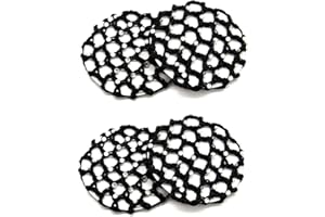 KZTHA 4 Stück Dutt Netz Haarnetz Bun Frisurenhilfe Stoff Knotennetz für Gymnastik Rhythmische Sportgymnastik Ballett Reiten Eiskunstlauf Tanz Knotennetz