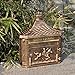 Produktbild QAR Bronze Outdoor Wandbehang Mailbox Europäische Villa Wasserdicht Mailbox Familie Mit Schloss Retro Mailbox Briefkasten
