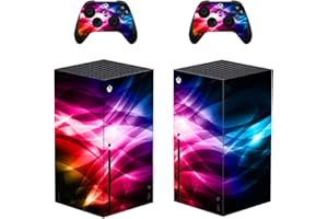 DolDer Skin Sticker/Slickwrap, Protective Skin for Xbox Series X Console and 2 Dualshock Controllers - 0448