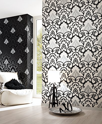 A.S. Creation Vlies Tapete Kollektion Flock 4, metallisch, 955381 - 3