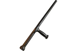 ‎TEKKA BUDO TEKKA BUDO Tonfa Hartplastik schwarz - 58 cm lang - Kobudo Selbstverteidigung Training