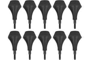 GAEIRT Pointes de flèches à Visser, vis détachables Pointes de flèches de tir à l'arc 10pcs International General Thread Installation Facile et Durable pour l'extérieur