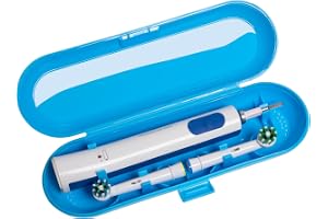 seplouis Elektrisk tandbörsteväska Kompatibel med Oral B/Oral-B Pro/iO/Philips Sonicare/Demita/Bitvae och de flesta andra mär