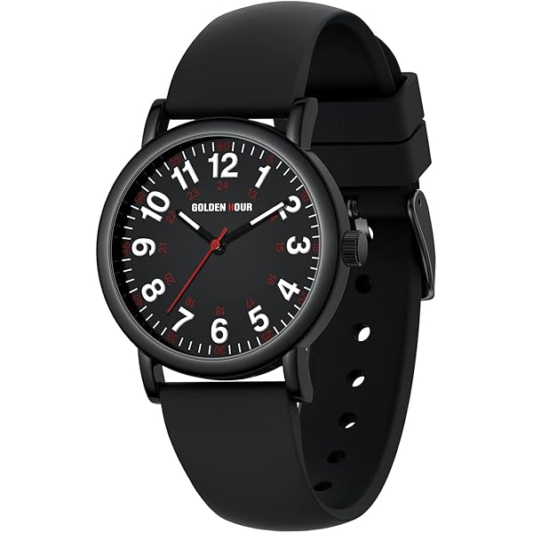 Orologio Sportivo Golden Hour Per Infermieri E Medici - Quadrante Luminoso, Cinturino Silicone, Impermeabile - Foto 7