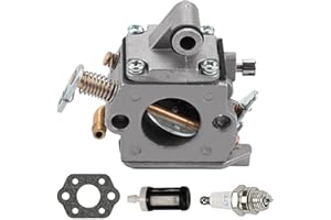 ZAMDOE Gaźnik MS170 do piły łańcuchowej Stihl 017 018 MS180 MS170 MS170C MS180C MS 180 MS 170, zamiennik dla ZAMA C1Q-S57A C1Q-S57B 1130 120 0603