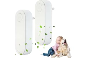 COYCRITER 2 Pcs Ionic Air Purifier Plug In UK, 2025 New Plug In Air Purifiers For Home, Instant Air Purification, Suitable For Bedrooms, Toilets, Living Rooms, Bathrooms, Closets, And Pet Rooms