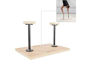 ‎MÜLLER & BLUM Müller & Blum Handstand Canes verstellbar, Blöcke und Stütze für Handstand, Turnen Zubehör, Calisthenics Equipment, Akrobatik und Balance