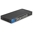 Linksys 8-Port Managed Gigabit Ethernet Switch with 2 Gigabit SFP Uplinks