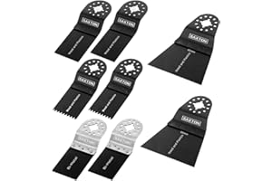 SHMX8BFX Saxton Blades mix for Aldi Ferrex 300W Multifunction Tool Multitool (Pack of 8)