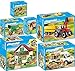 Produktbild PLAYMOBIL® Country 6er Set 70131 70133 70134 70136 70137 70138 Riesentraktor + Bauernhaus + Hofladen-Fahrzeug + Hofhund + Freigehege + Hühnerhaus
