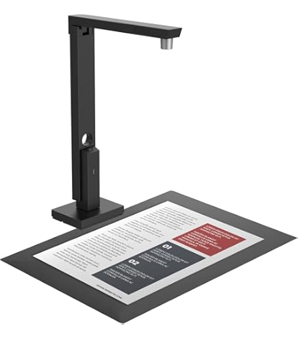 Rongm Draagbare documentenscanner voor USB-documenten met 13 MP met Rongm Draagbare documentenscanner voor USB-documenten met 13 MP met