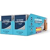 By Amazon - Alleinfuttermittel für ausgewachsene Katzen- Fleischauswahl in Sauce, 4.8 kg, 100g (48er-Pack)