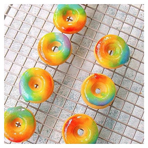 HENGSONG 18 Grids Mini Doughnut Formen Runde Buscuit Kuchen Form für DIY Backen - 3