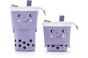 CHILLSILA Trousse à Crayons, Télescopique Multifonctionnelle Boîte à Crayons, Etuis à Crayons pour Garçons Filles Etudiants et Fournitures de Bureau