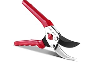 FLORA GUARD - 21,6 cm traditionnel Bypass Sécateur - Professional Branche d'arbre et jardin Sécateur