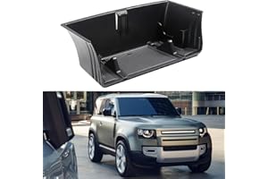 Lotcesfun Compatible with Land Rover Defender Accessories 2020-2023 Center Console Organizer Tray for Defender 90 110 130 Interior Storage Box with Glasses Shelf/Phone Stand(Gear Shift Organizer)