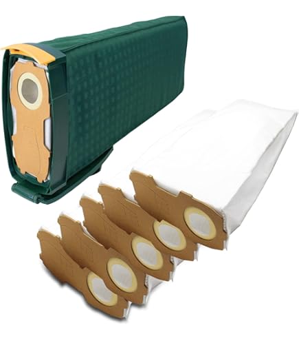 Sacco Stoffa Mazzocchia Imbottito Compatibile Folletto VK 120 - Foto 6