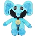 GEWDW Smiling Critters Plush Toy, The Smiling Critters Plush Doll, Funny Cute CatNap Cartoon Stuffed Anime Smiling Critters Plush Toy for Game Fans Kids Birthday Gift (elephant)
