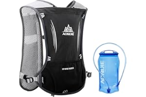 LOVARTS BEAUTY 5L Sac à Dos d'hydratation vélo en Plein air Course à Pied Cyclisme randonnée Escalade Ski Chasse Sac