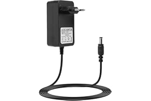 SELURK Adattatore di Alimentazione 12V 3A 36W, AC 100-240V 50/60Hz a DC 12V, Alimentatore dc 12v 3a per NVR, DVR, Strisce LED, Telecamere, Monitor LCD, Aspirapolvere, CCTV Camera Router, 5,5x2,1mm, Cavo 1,5M