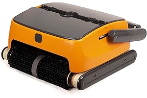 PRODUCTOS QP, S.A. Productos QP - Limpiafondos Opson WL con Bateria, Limpieza de Piscinas, Totalmente Inalámbrico, Puede Limpiar Suelo, Paredes y línea de flotación