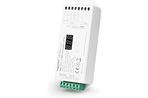 MEXTRONIC Controller 5 in 1 (DT8) DALI Signal or Push Dimming 12/24 V fino a 15 A, CCT, RGB, RGBW, RGB+CCT