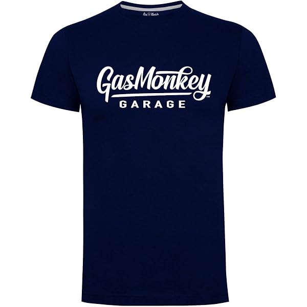 Offizielles Gas Monkey Garage T-Shirt – Mit GMG-Logo Im Nacken, Unisex, Verschiedene Größen