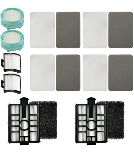 Lot de 2 pièces filtrantes IW3511 pour aspirateur sans fil pour Shark IW1111 pour Detect Pro Lot de 2 pièces filtrantes IW3511 pour aspirateur sans fil pour Shark IW1111 pour Detect Pro