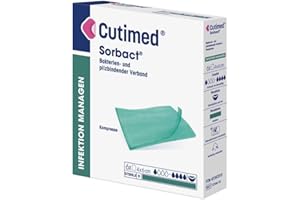 LEAPOA Cutimed Sorbact - Compresas (4 x 6 cm, 6 unidades)