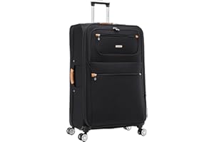 SKYLARK LUGGAGE 32" Extra Large Suitcase Super Lightweight Luggage 20% Expandable 4 Wheels Spinner 3-Digit Combination Lock Soft Shell Luggage Check in for 30kg