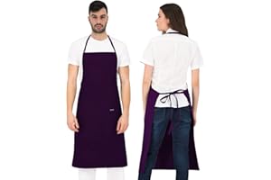 PALLTEX BORAGO Delantal Cocina Hombre Delantal Cocina Mujer Delantales de Cocina, Manualidades, Pintura, Hornear, EN ISO 13688