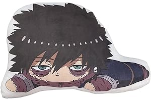 JILIJIA My Hero Academia - Cuscino in peluche Dabi, Toga Himiko con stampa fronte/retro anima, per fan di anima, regali di ringraziamento, regali di compleanno
