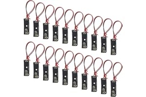 WMYCONGCONG 20 pz A23 Porta Batteria 12V 23A Porta Batteria con Cavi 1x23A Batteria Holder Box