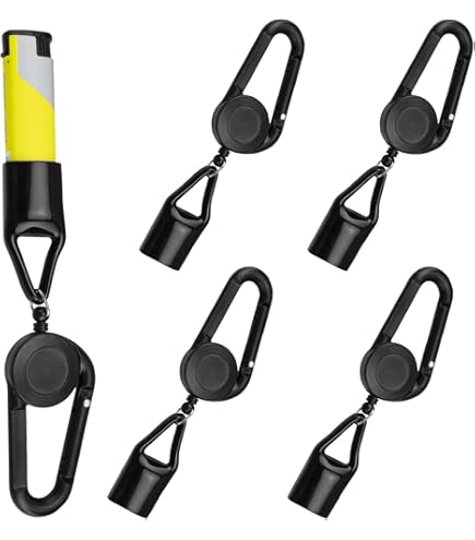 2 Pcs Pants Lighter Clip,Anti Lost Retractable Lighter Cover,Keychain Belt,Retractable Lighter Belt,Lighter Leash For Fishing Hiking,Lighter Protective Cover For Camping,Lighter Leash,House Supplies