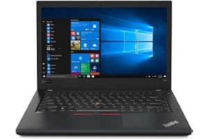 Lenovo (Refurbished) ThinkPad T480 14" FHD Business Laptop, Intel Core i5-8250U, 16GB DDR4 RAM, 512GB SSD, CAM, Fingerprint Reader,Backlit Keyboard,Windows 10 Pro 64-bit