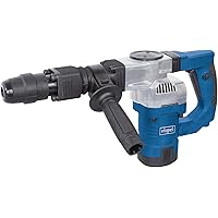 Scheppach Abbruchhammer AB1500MAX (1300 Watt, 27 Joule, inkl. SDS-Max Spitz- und Flachmeißel, Kunststoffkoffer…