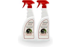 TZYGO Disabituante Cani e Gatti Spray - Repellente Vegetale per Interni ed Esterni - Allontana i Tuoi Animali dai Luoghi Indesiderati - 2 flaconi da 750 ml - Made in Italy