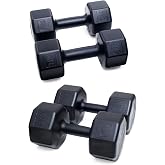 Besinistanbul 18 Kg Dambıl Set 6Kg X2 Ad 3Kg X2 Ad SİYAH