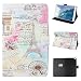 Produktbild Hülle für Huawei MediaPad M2 Lite 10.1 Slim-Fit PU Leder Tasche Schutzhülle Schale Etui Ledertasche mit Standfunktion Displayschutzfolien Stylus magnetisch Schnalle Untätigkeit TPU Soft Rückseite Abdeckung Ledertasche Brieftasche Flip Wallet Case Turm