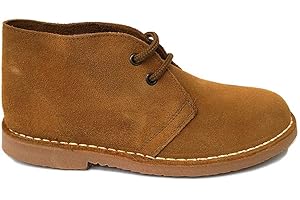 ZANKOS Bota Safari Mujer Piel. Botas Pisamierdas. Pisacacas. Serraje Camel